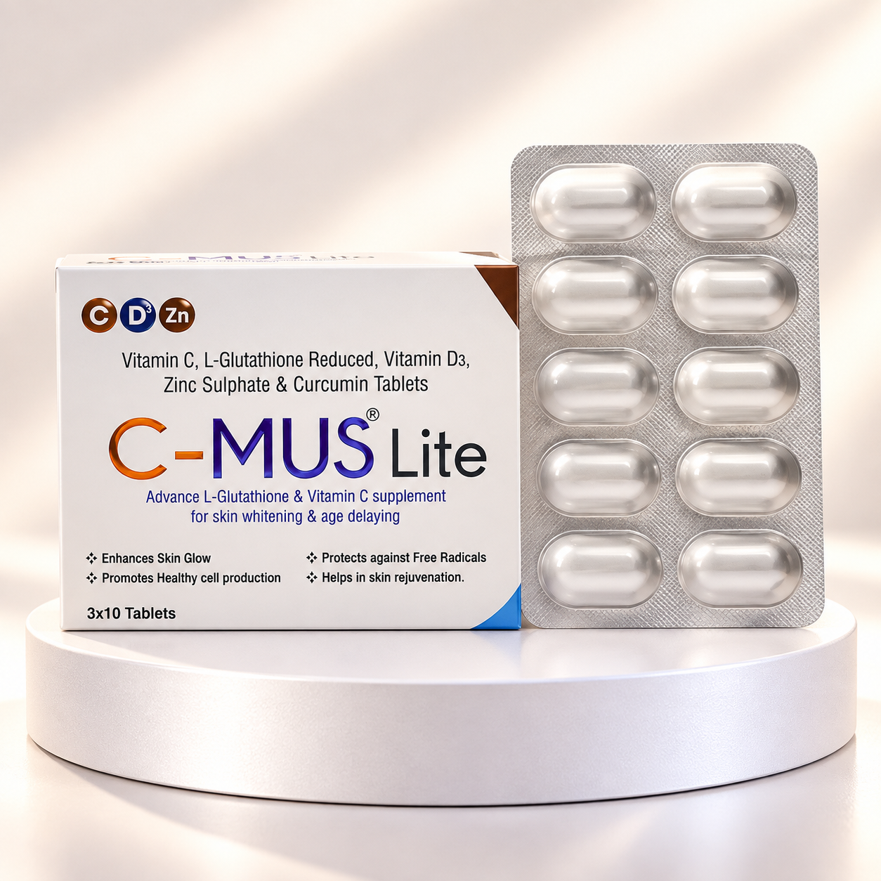 C-Mus Lite Tablet 10's