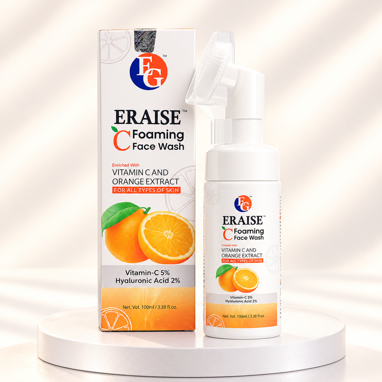 Eraise-C Foaming Face Wash